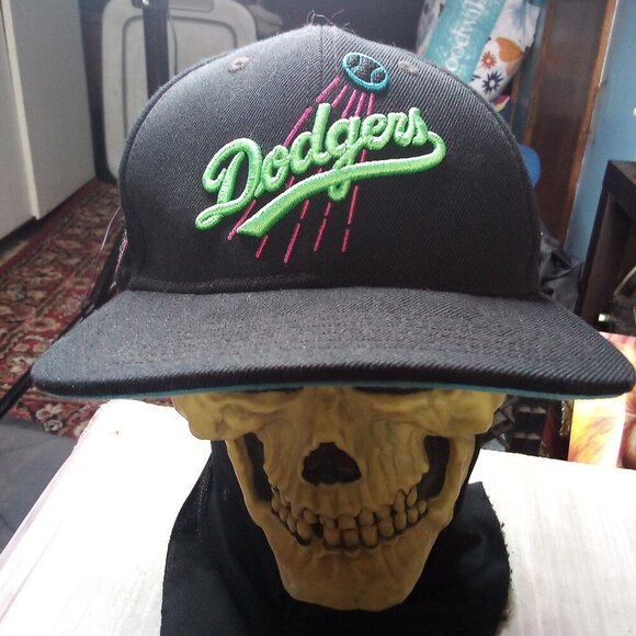 Pro Standard Los Angeles Dodgers Neon 50th Anniversary Stadium Snap Hat - Picture 1 of 9